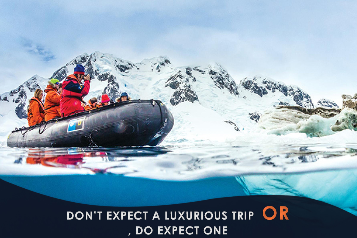 Don’t Expect a Luxurious Trip – or, Do Expect One